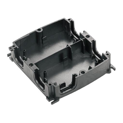Plastic housing, FieldPower, 192 x 181 x 42 mm, Plastic, GRP, untreated, black