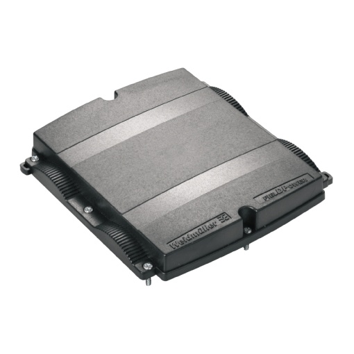 Plastic housing, FieldPower, 192 x 181 x 25 mm, Plastic, untreated, black