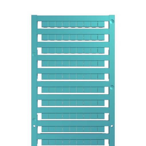 Terminal marking, blue, Pitch in mm 6.00, Printed characters neutral, horizontal and vertical