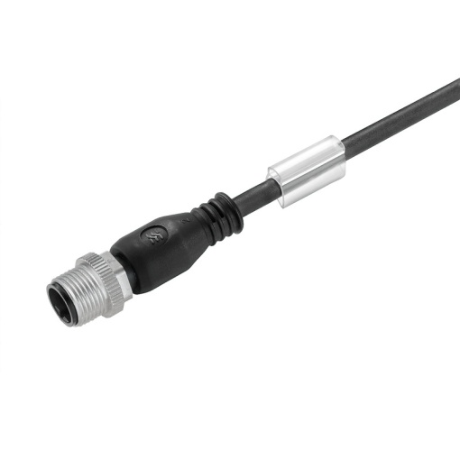 Sensor-actuator Cable, M12, Number of poles 8, 3 m, pin, straight, LED No, Shielded No