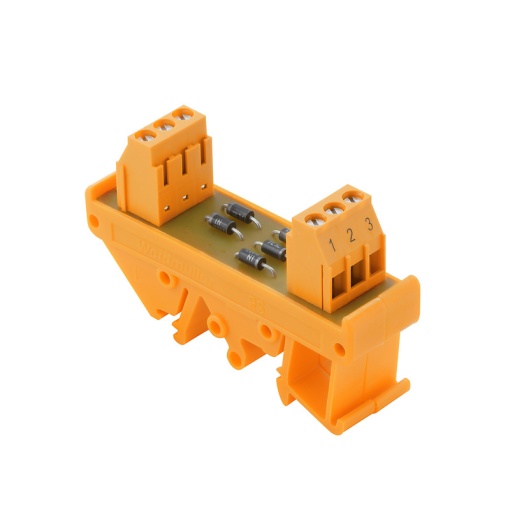 Interface module with diodes