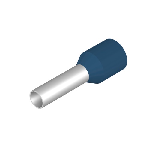 Wire end ferrule, 2.5 mm², Stripping length 10 mm, Colour blue, Insulation Available