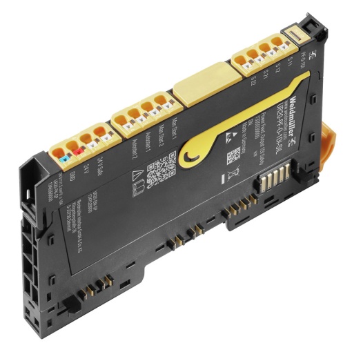 Safety power feed module IO