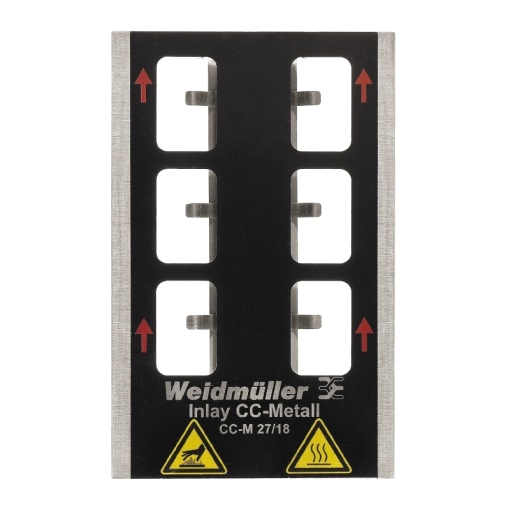 Inlay device marking, Marker type CC-M 2718, Version Holder for 6 signs