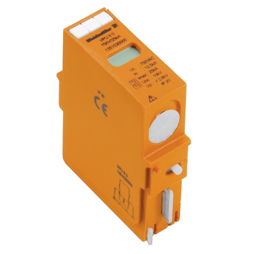 Surge voltage arrester  power supply systems, Spare arrester, Type II, Type III, AC, 690 V