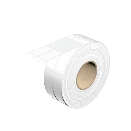 Cable coding system, white, Conductor O.D.9.6 - 12.7 mm, without, Polyester film, -40...150 C