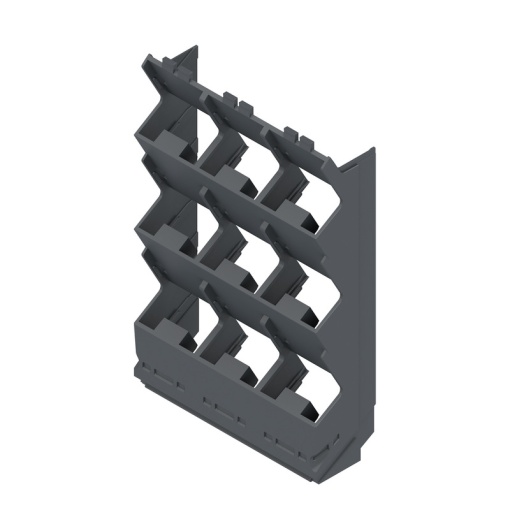Side element Modular housing, Width 67 , IP20 in installed state, Plastic, Graphite grey