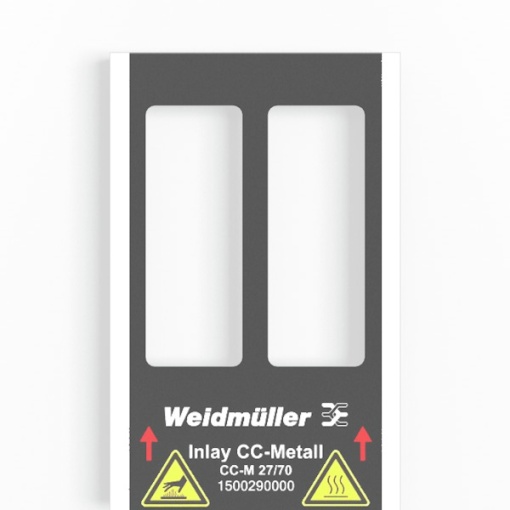 Inlay device marking, Marker type CC-M 2770, Version Holder for 3 signs