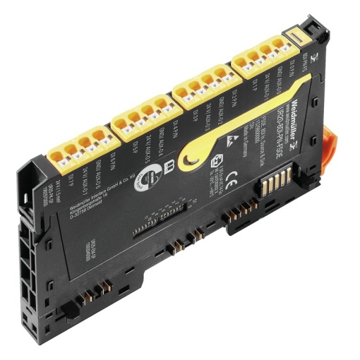 Safety input module IO, Safe input module, PUSH IN, 24 V DC 20 % -15 %, via the system bus, -20 C...60 C
