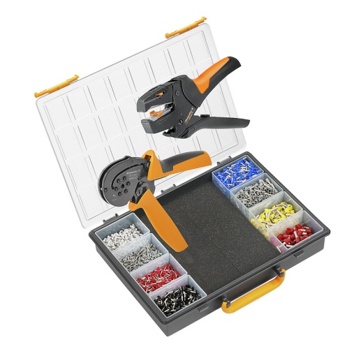 Assortment box assembled, PZ 10 HEX, STRIPAX, Colour code DIN, Number of AEH 2900