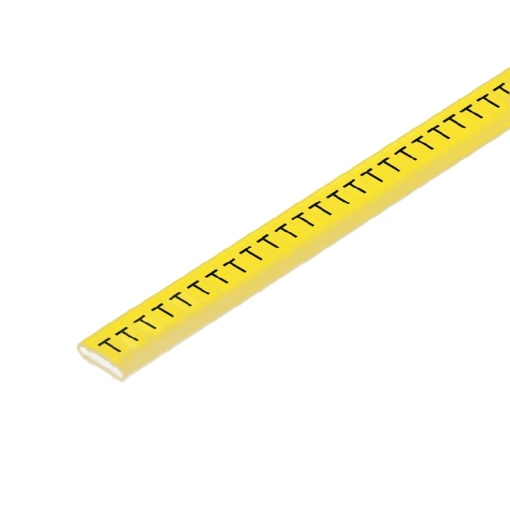Cable coding system, yellow, Conductor O.D.10 - 317 mm, Upper-case letters, PVC, soft, without Cadmium, -30...80 C