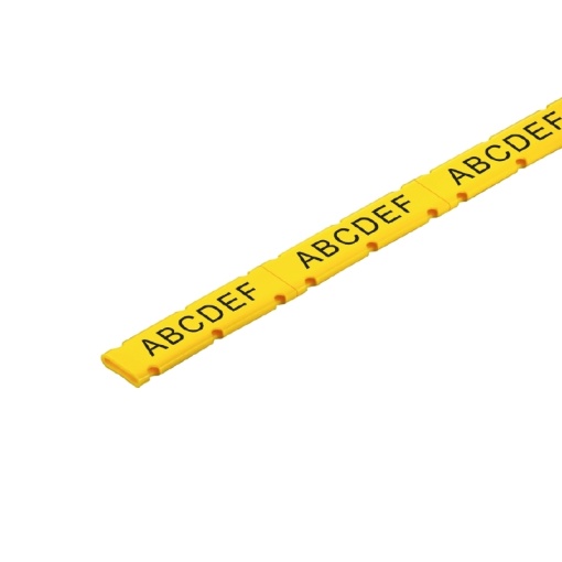Cable coding system, yellow, Conductor O.D.10 - 317 mm, To customer specification, PVC, soft, without Cadmium, -30...80 C