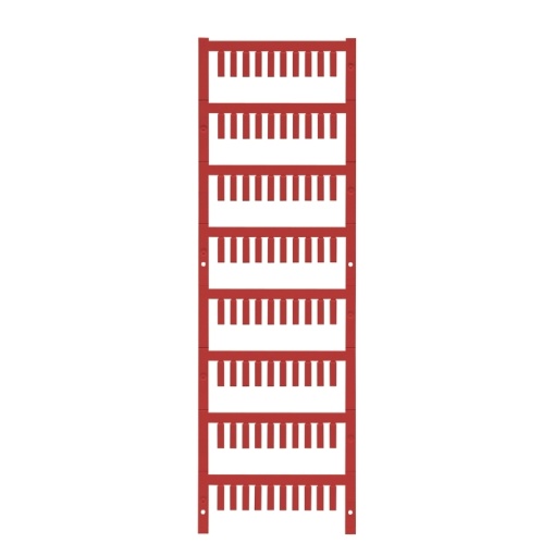 Cable coding system, red, Conductor O.D.1.2 - 1.6 mm, Polyamide 66, -50...120 C