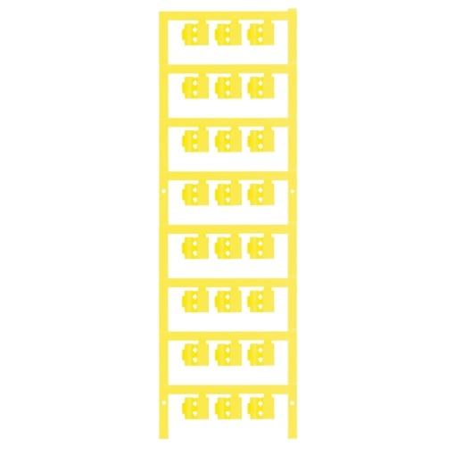 Cable coding system, yellow, Conductor O.D.3 - 5 mm, Polyamide 66, -40...100 C