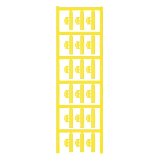 Cable coding system, yellow, Conductor O.D.3 - 5 mm, Polyamide 66, -40...100 C
