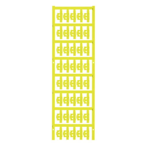 Cable coding system, yellow, Conductor O.D.1.5 - 2.5 mm, Polyamide 66, -40...100 C