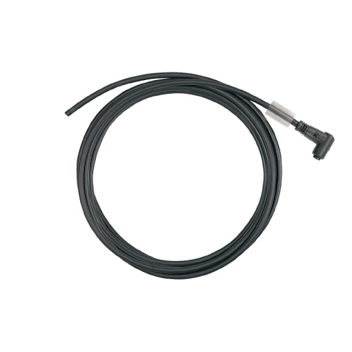 Sensor-actuator Cable, M8, Number of poles 3, 3 m, Socket, angled, LED No, Shielded No