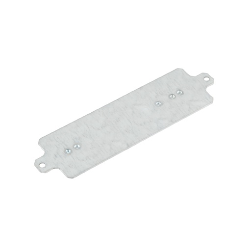 Mounting plate Housing, Klippon K aluminium empty enclosure, Mounting plate, 156 x 44 x 3 mm, Sheet steel, galvanized, galvanized, silver