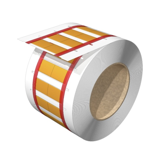 Cable coding system, yellow, Conductor O.D.5.8 - 8 mm, without, Polyolefine, -55...105 C