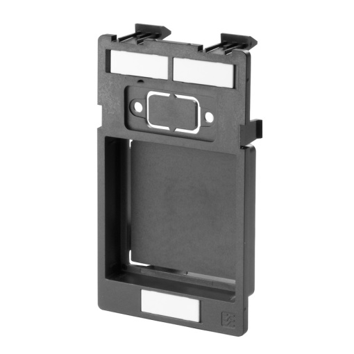 Insert plate for component housing, Built-in, Insert plate, unshielded, 1x Power, 1x Signal
