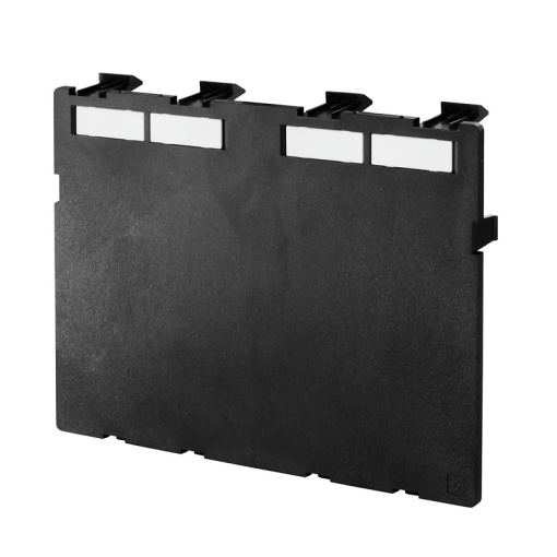 Insert plate for component housing, Built-in, Insert plate, unshielded