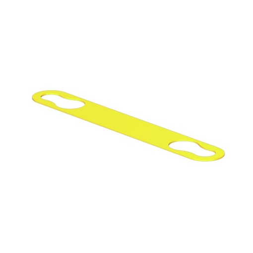 Cable coding system, yellow, Conductor O.D.3.5 - 5 mm, without, Polyester, -40...150 C