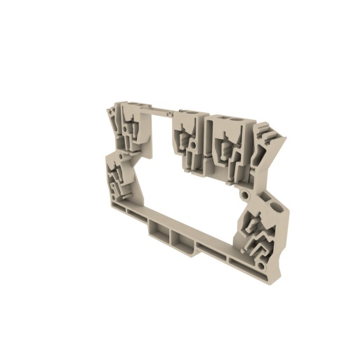 Extension frame Small housing, Width 8.5 , IP20 in installed state, Plastic, grey-beige