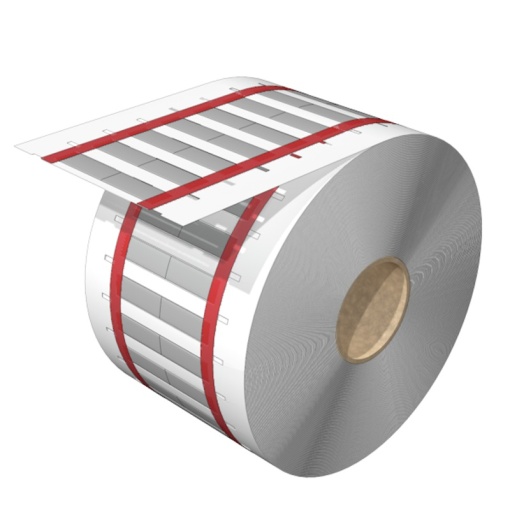 Cable coding system, white, Conductor O.D.1.6 - 4.8 mm, without, Polyolefine, -55...135 C