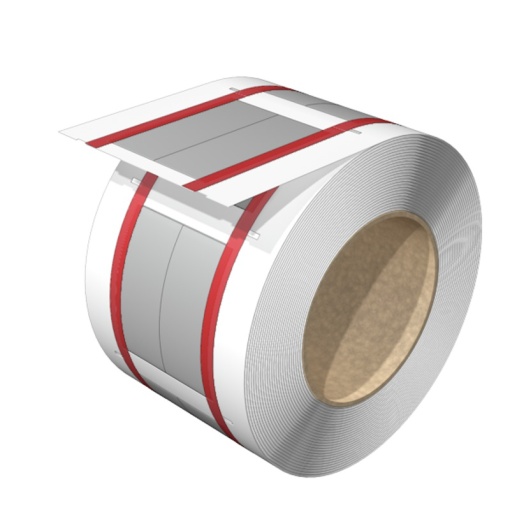Cable coding system, white, Conductor O.D.12.7 - 38.1 mm, without, Polyolefine, -55...135 C
