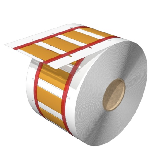 Cable coding system, yellow, Conductor O.D.4.2 - 12.7 mm, without, Polyolefine, -55...135 C
