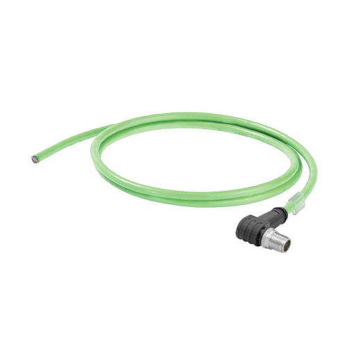 Copper data cable Assembled, Number of poles 8, Length 1.5 m