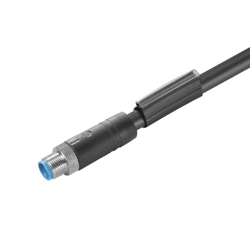 Sensor-actuator Cable, M12, Number of poles 5, 5 m, pin, straight, LED No, Shielded No