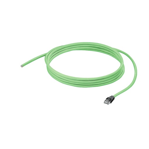PROFINET Cable assembled, RJ45 IP 20, Open, Number of poles 4, Length 0.5 m