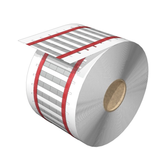 Cable coding system, white, Conductor O.D.1.6 - 3.2 mm, without, Polyolefine, -55...105 C