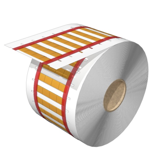 Cable coding system, yellow, Conductor O.D.2.4 - 4.8 mm, without, Polyolefine, -55...105 C