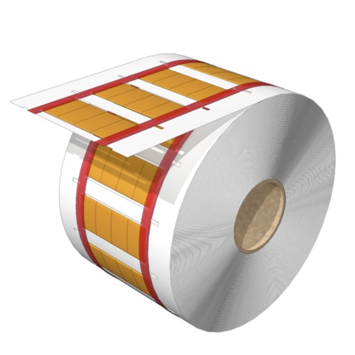 Cable coding system, yellow, Conductor O.D.6.4 - 12.7 mm, without, Polyolefine, -55...105 C