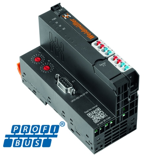Fieldbus coupler IO, PUSH IN, Micro USB 2.0, 24 V DC 20 % -15 %, via the system bus, -20 C...60 C