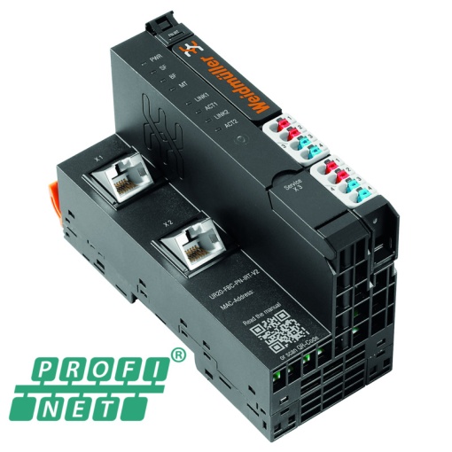 Fieldbus coupler IO, PUSH IN, Micro USB 2.0, 24 V DC 20 % -15 %, via the system bus, -20 C...60 C