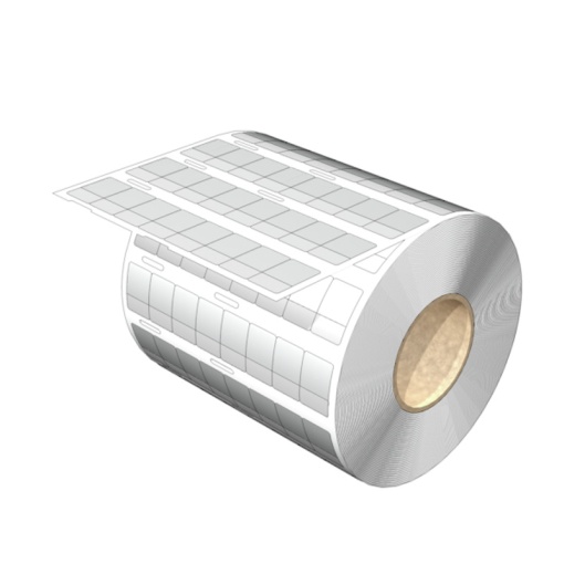 Cable coding system, white, Conductor O.D.2 - 4 mm, without, Vinyl film, -40...80 C