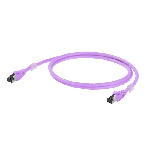 Ethernet Patchcable, RJ45 IP 20, RJ45 IP 20, Number of poles 8, 0.3 m