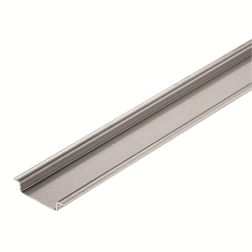 Terminal rail, Accessories, Stainless steel 1.4404 316L, untreated, Width 2000 mm, Height 35 mm, Depth 7.5 mm