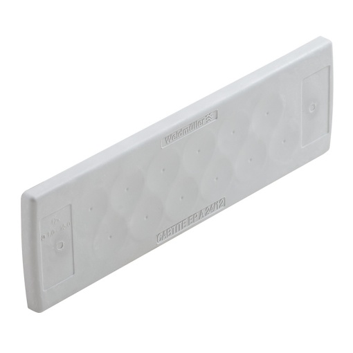 Cable feed-through plate cable entry system, Cabtite cable entry system, TPE, grey, 142 x 44 x 12 mm, Depth 12 mm, -40 C90 C, IP54
