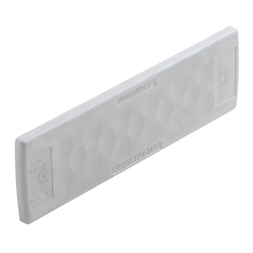 Cable feed-through plate cable entry system, Cabtite cable entry system, TPE, grey, 142 x 44 x 12 mm, Depth 12 mm, -40 C90 C, IP54