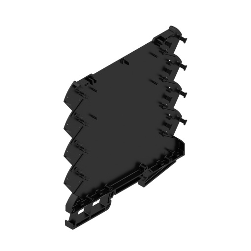 Housing base Modular housing, Width 6.1 , IP20 in installed state, Plastic, black