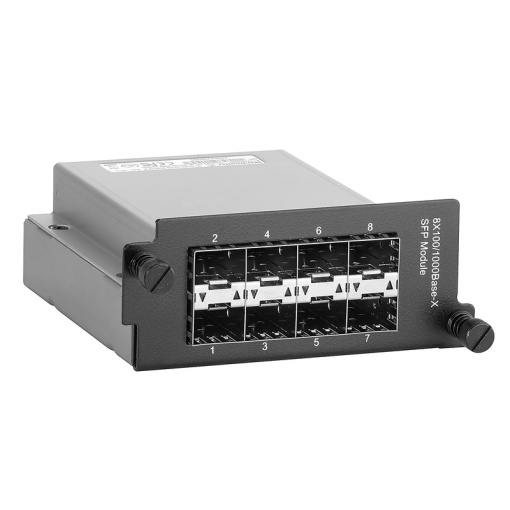 Media interface module, FastGigabit Ethernet, 8x 1001000BaseSFP Slot