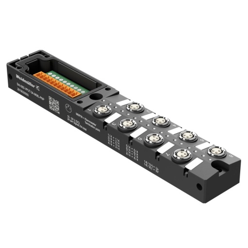 Sensor-actuator passive distributor without cable, Hood distributor lower part, M8, 30 V, LED Yes, LED initiator Yes, Wiring type PNP