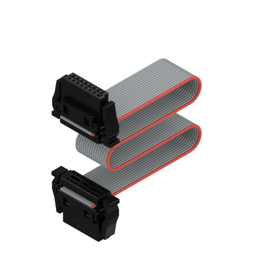 Copper data cable Assembled, Number of poles 16, Cable length 200 mm, Length 12.2 mm