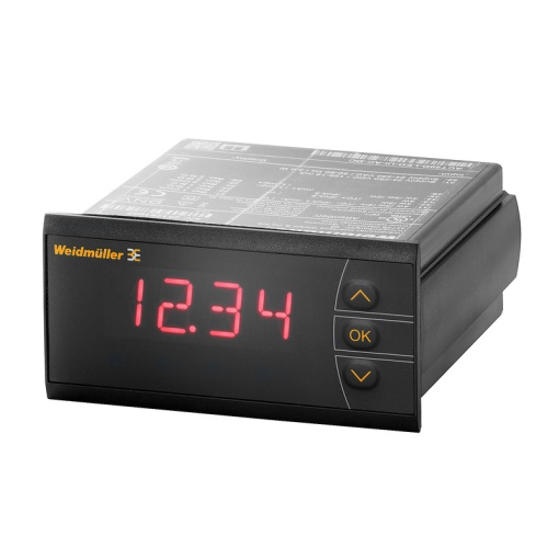 Digital display without monitoring function, IP65, 21.6...253 VAC, 50...60 Hz or 19.2...300 VDC, Number inputs 1