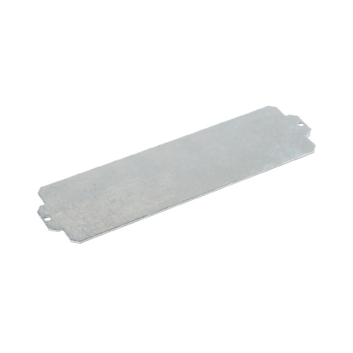 Mounting plate Housing, Klippon K aluminium empty enclosure, Mounting plate, 239 x 67 x 2 mm, Sheet steel, galvanized, galvanized, silver