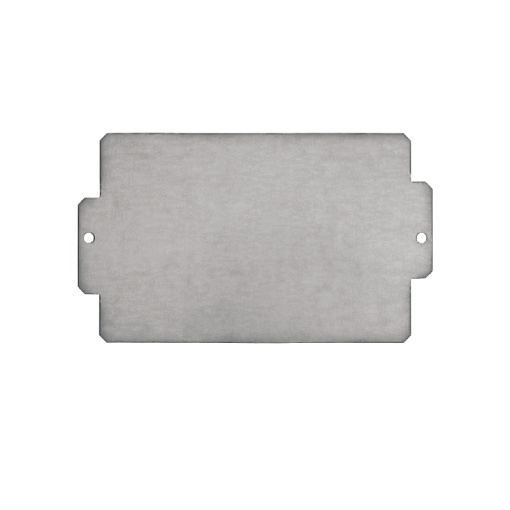 Mounting plate Housing, Klippon K aluminium empty enclosure, Mounting plate, 150 x 110 x 2 mm, Sheet steel, galvanized, galvanized, silver